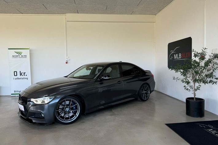 Grå BMW 340i fra 2019