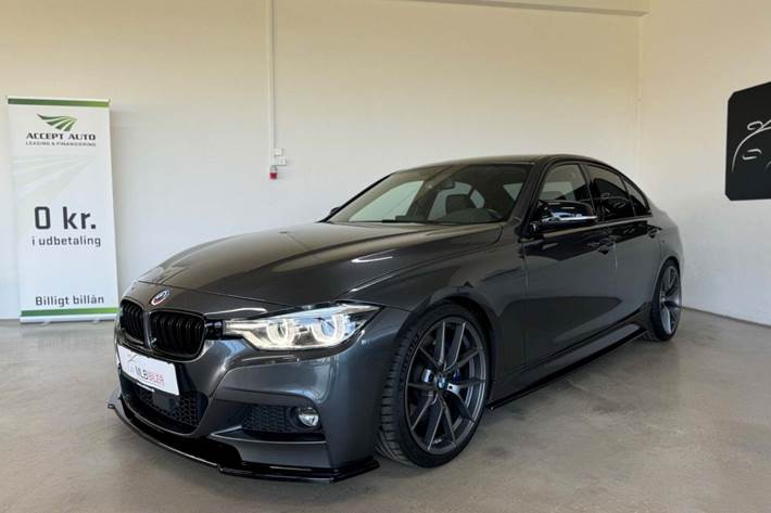 Grå BMW 340i fra 2019