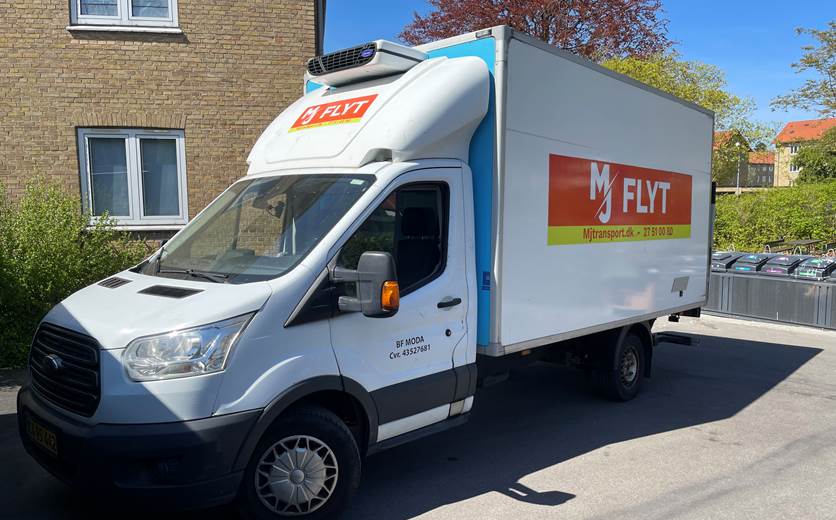 Ford Transit 2,2 Alukasse FORD, TRANSIT, 2.0TDCi (160 HK) Chassis FWD Box-kølebil, liftbil , hvid/hvid