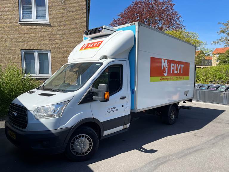 Ford Transit 2,2 Alukasse FORD, TRANSIT, 2.0TDCi (160 HK) Chassis FWD Box-kølebil, liftbil , hvid/hvid