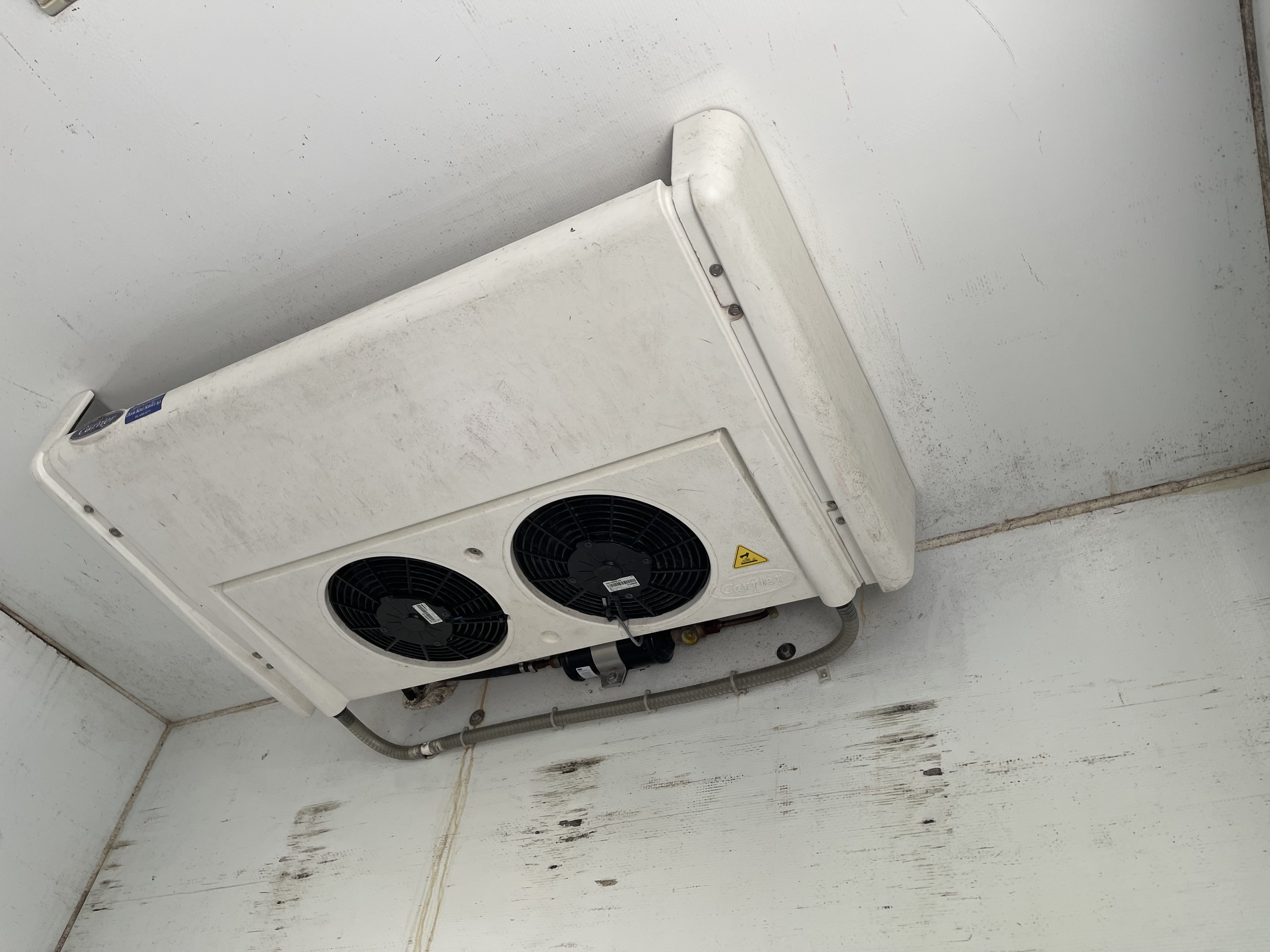 Hvid Ford Transit fra 2014