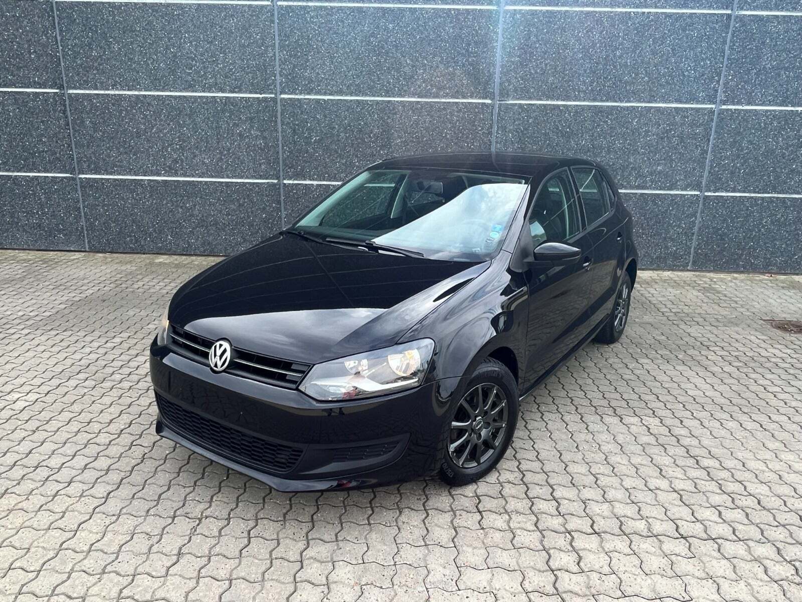 Sort VW Polo fra 2010