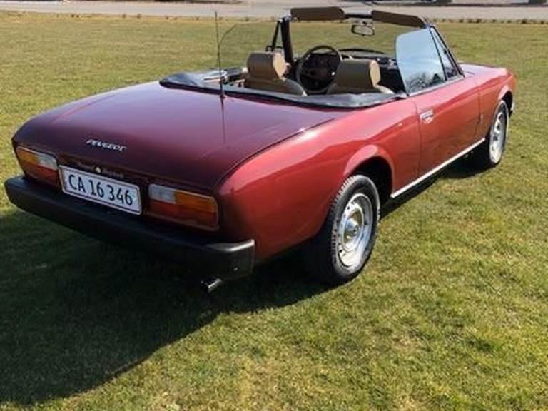 Peugeot 504 2,0 Pininfarina 103HK Cabr.