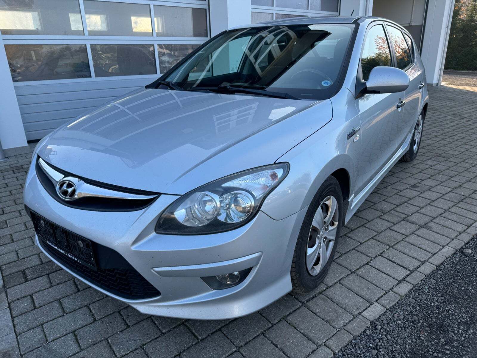 Sølv Hyundai i30 fra 2011