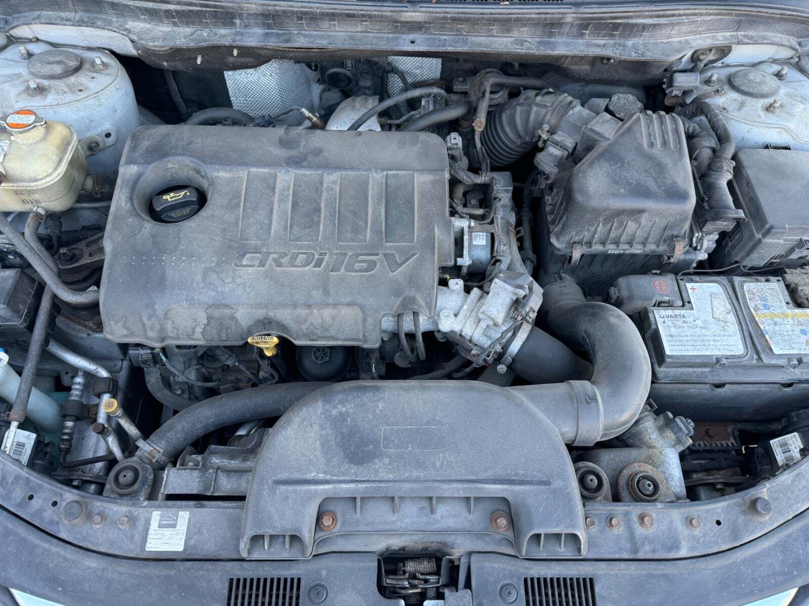 Sølv Hyundai i30 fra 2011