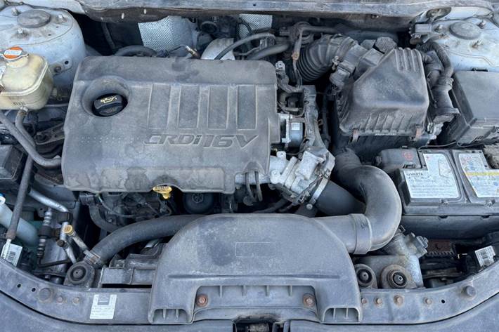 Sølv Hyundai i30 fra 2011