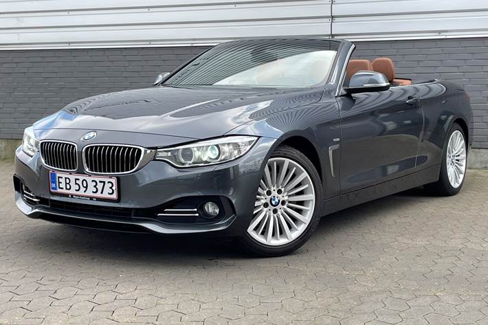 Grå BMW 4-serie fra 2014