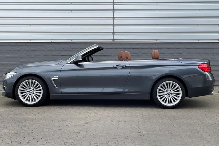 Grå BMW 4-serie fra 2014