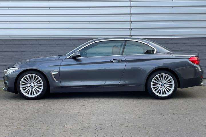 Grå BMW 4-serie fra 2014