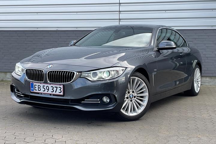 Grå BMW 4-serie fra 2014