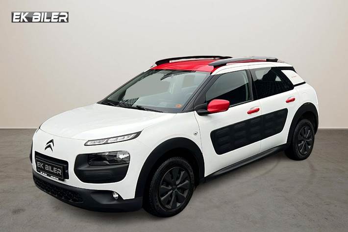 Hvid Citroën C4 Cactus fra 2018 set udefra