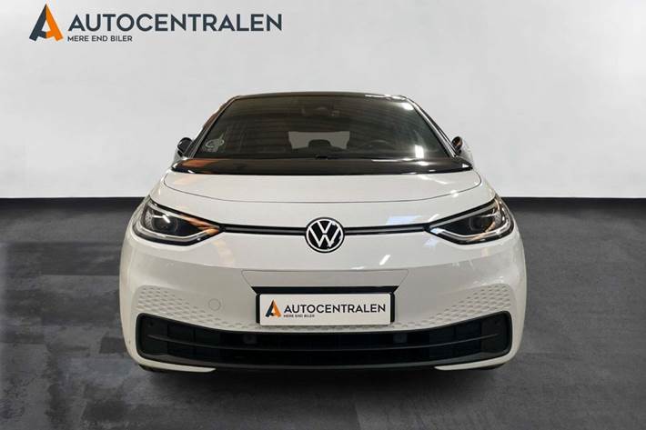 Hvid VW ID.3 fra 2021