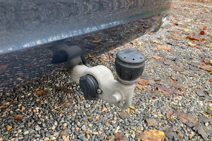 Blå Volvo XC60 fra 2019