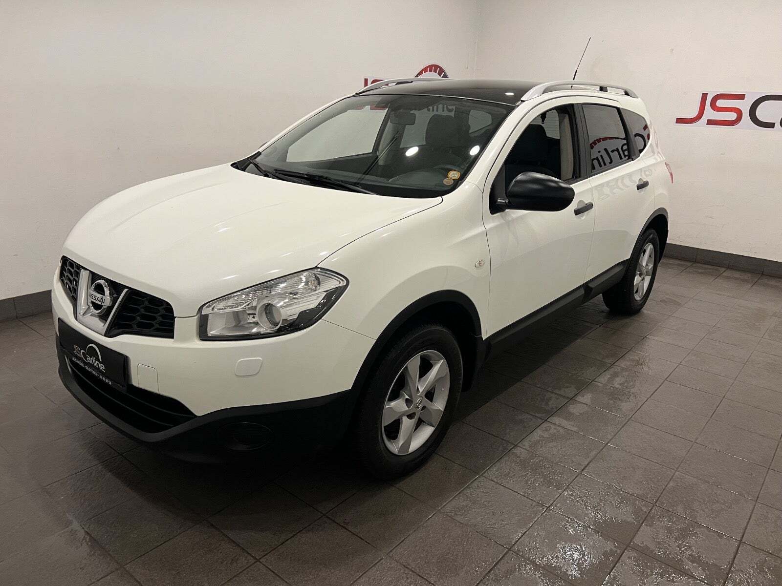 Hvid Nissan Qashqai+2 fra 2012