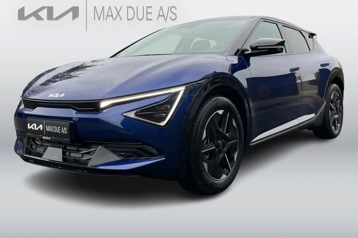 Blå Kia EV6 fra 2025