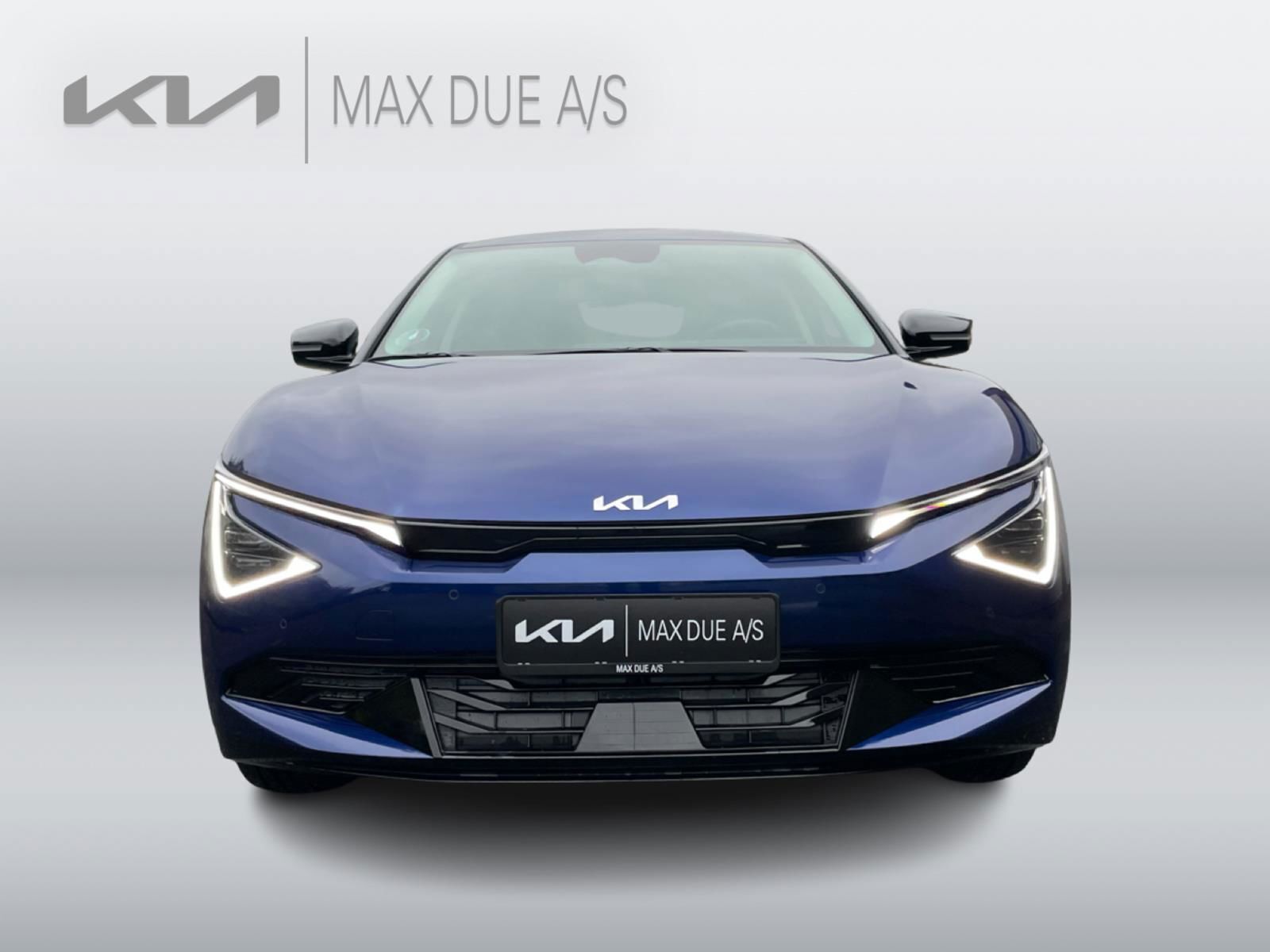 Blå Kia EV6 fra 2025