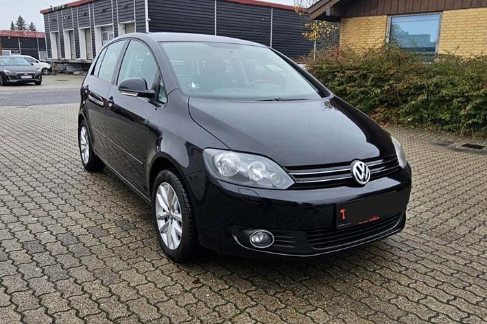Sort VW Golf Plus fra 2010 set udefra