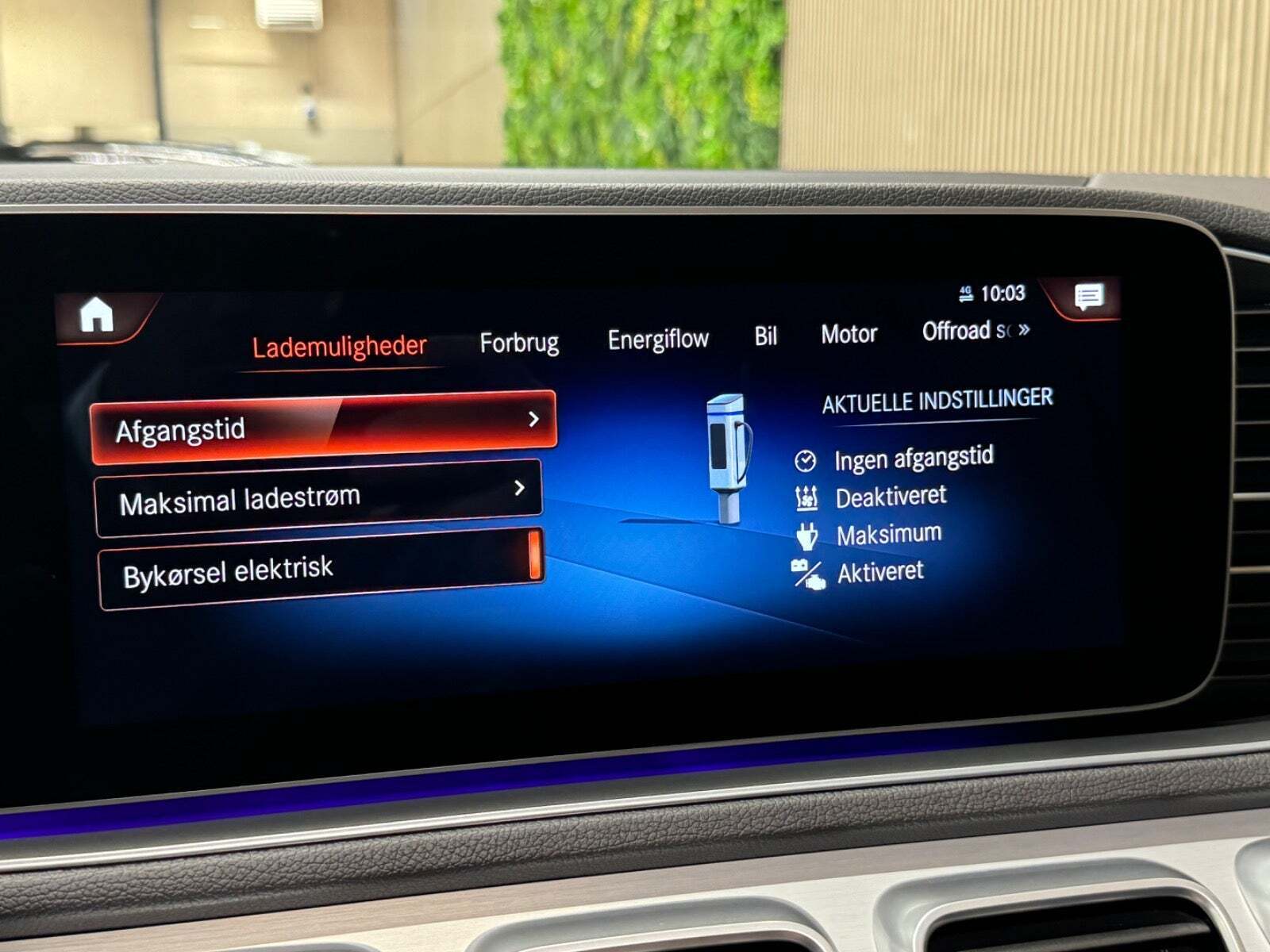 Grå Mercedes GLE350 de fra 2022