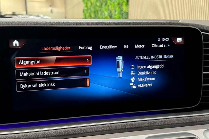 Grå Mercedes GLE350 de fra 2022