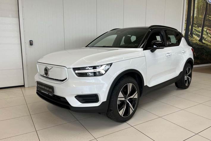 Hvid Volvo XC40 fra 2021