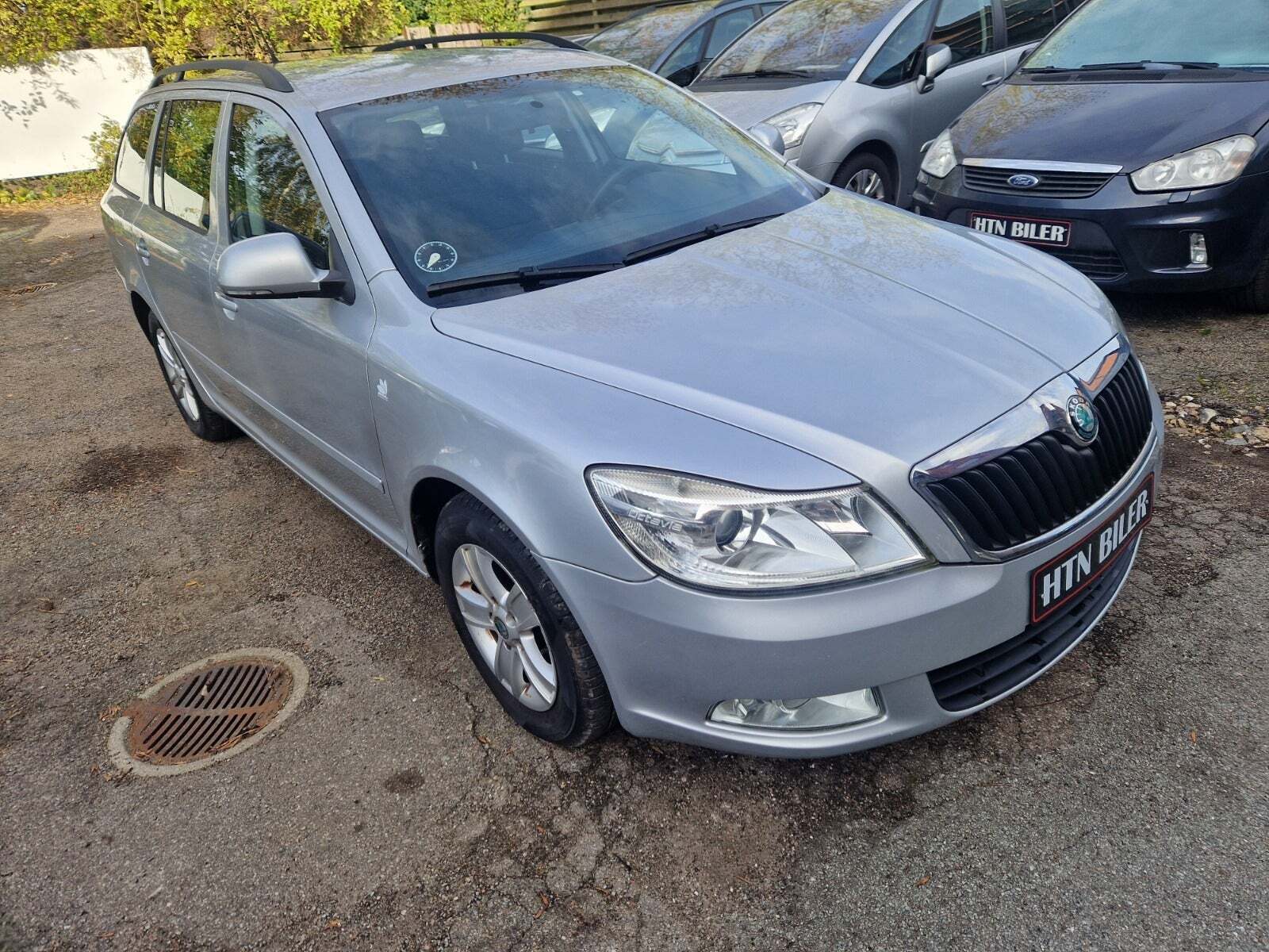 Sølv Skoda Octavia fra 2011