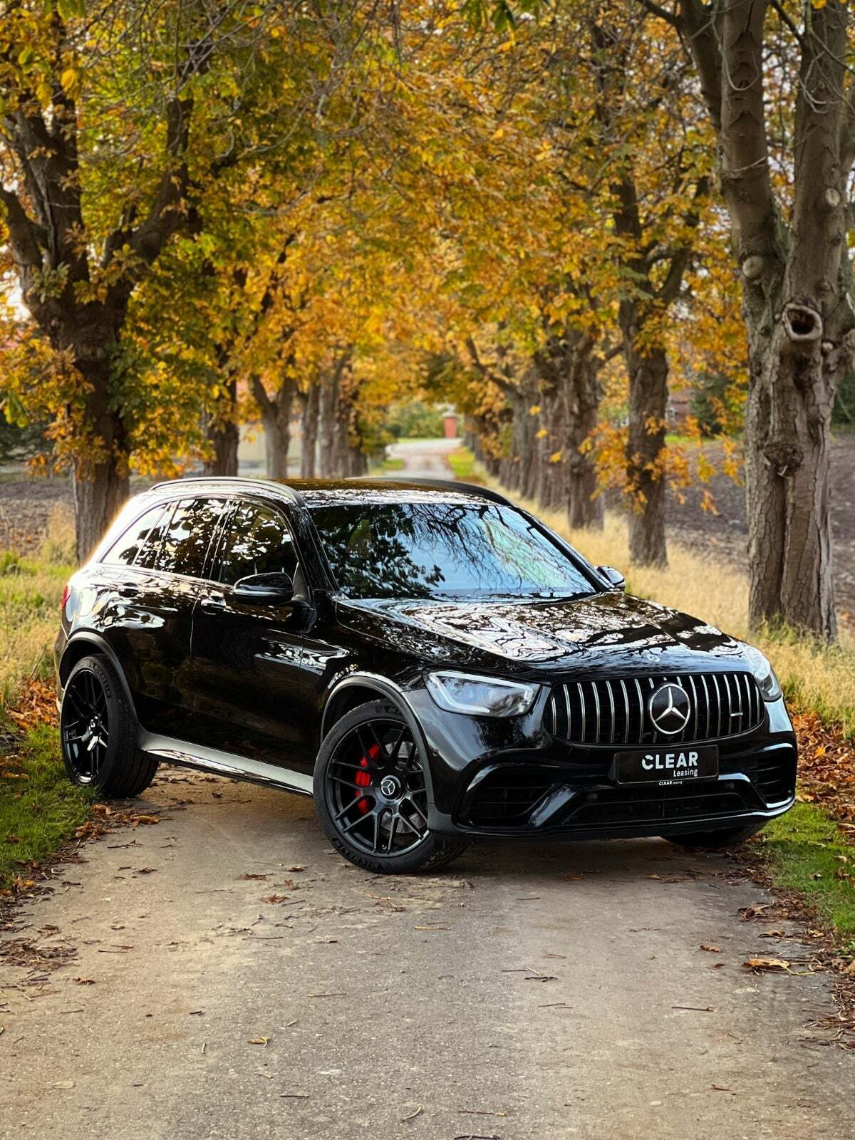 Sort Mercedes GLC63 fra 2020