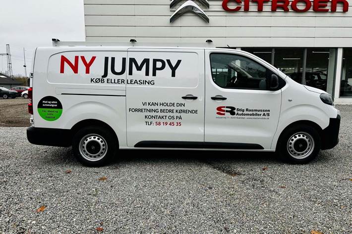 Hvid Citroën Jumpy fra 2024