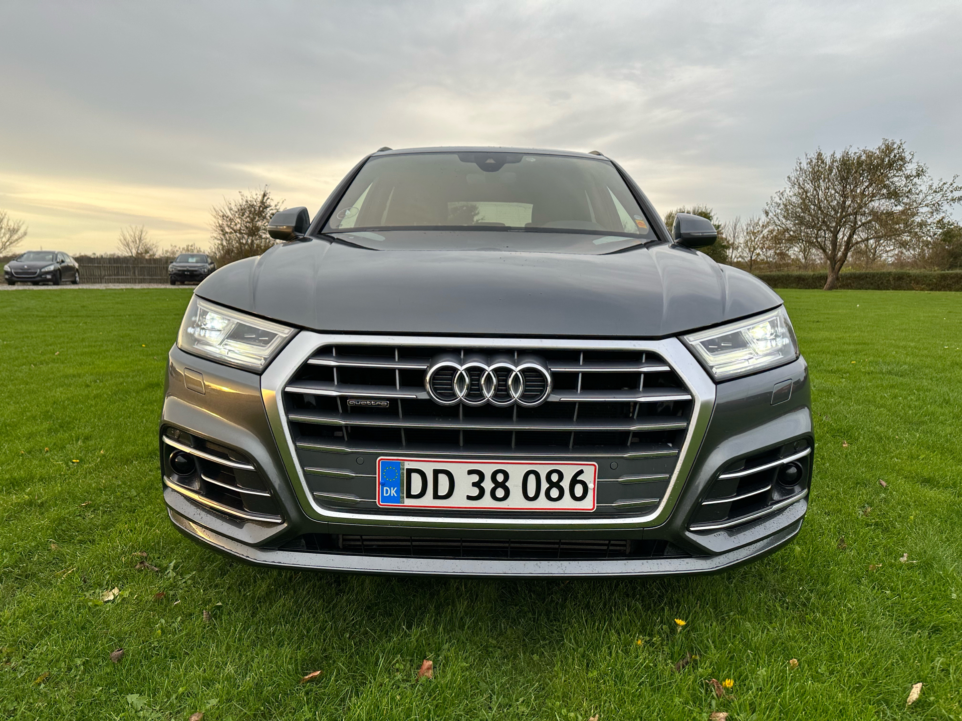 Grå Audi Q5 fra 2018
