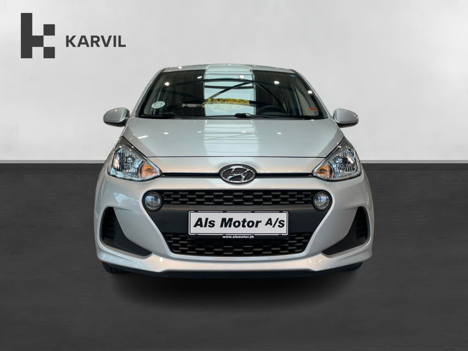 Sølv Hyundai i10 fra 2020