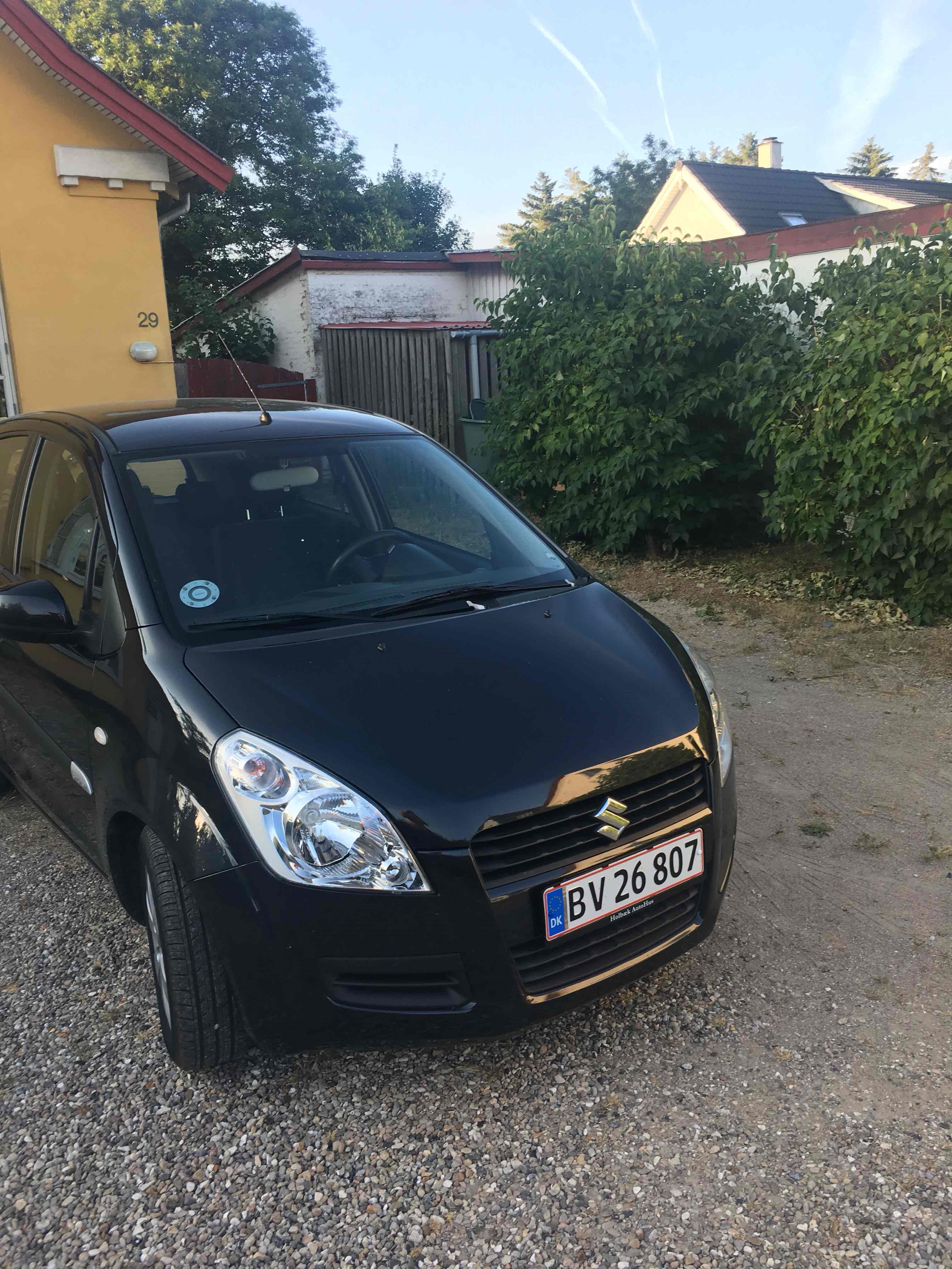 Sort Suzuki Splash fra 2011