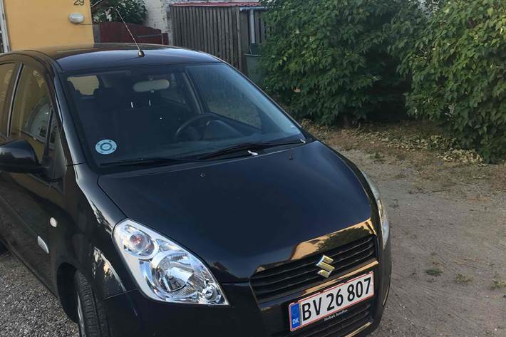 Sort Suzuki Splash fra 2011