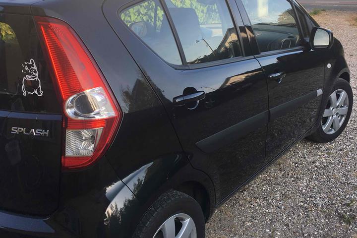 Sort Suzuki Splash fra 2011