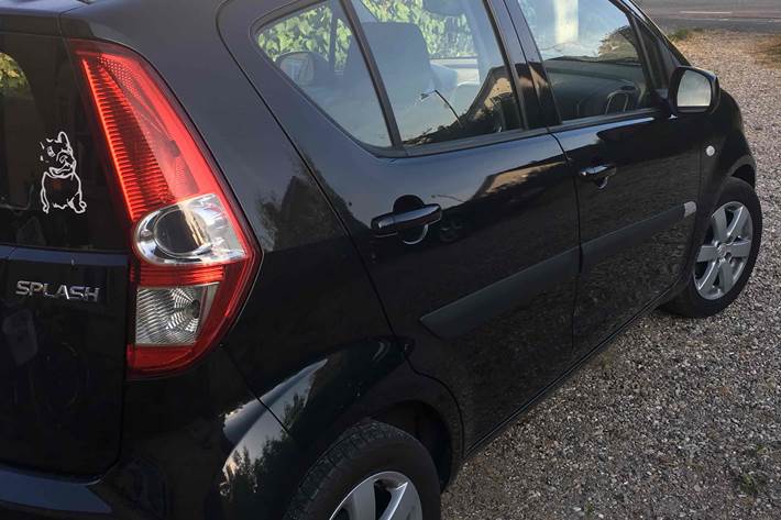 Sort Suzuki Splash fra 2011