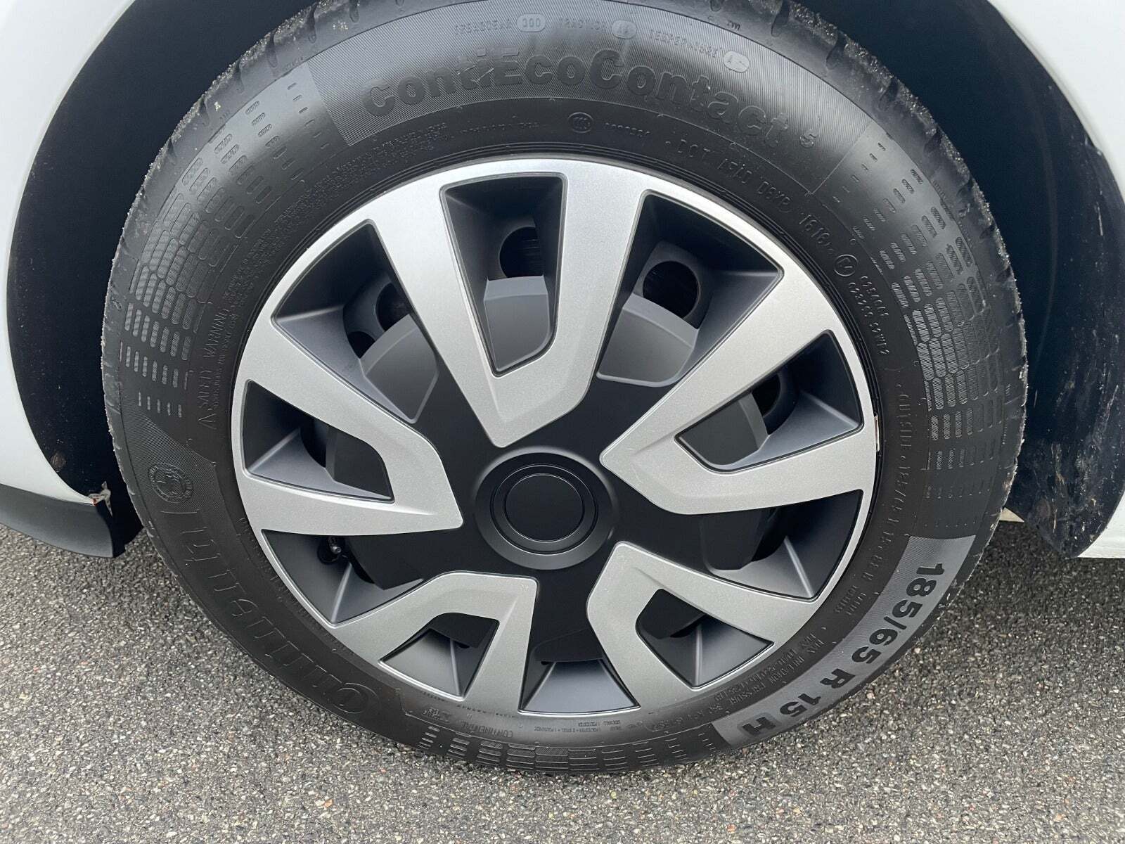 Hvid Opel Corsa fra 2016