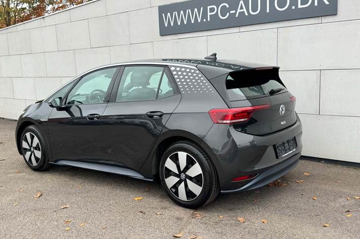 Grå VW ID.3 fra 2021