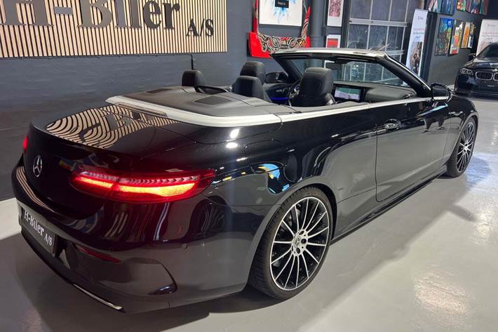 Sort Mercedes E450 fra 2019