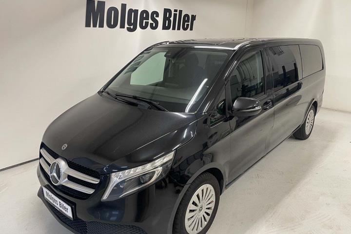 Sort Mercedes V250 d fra 2019