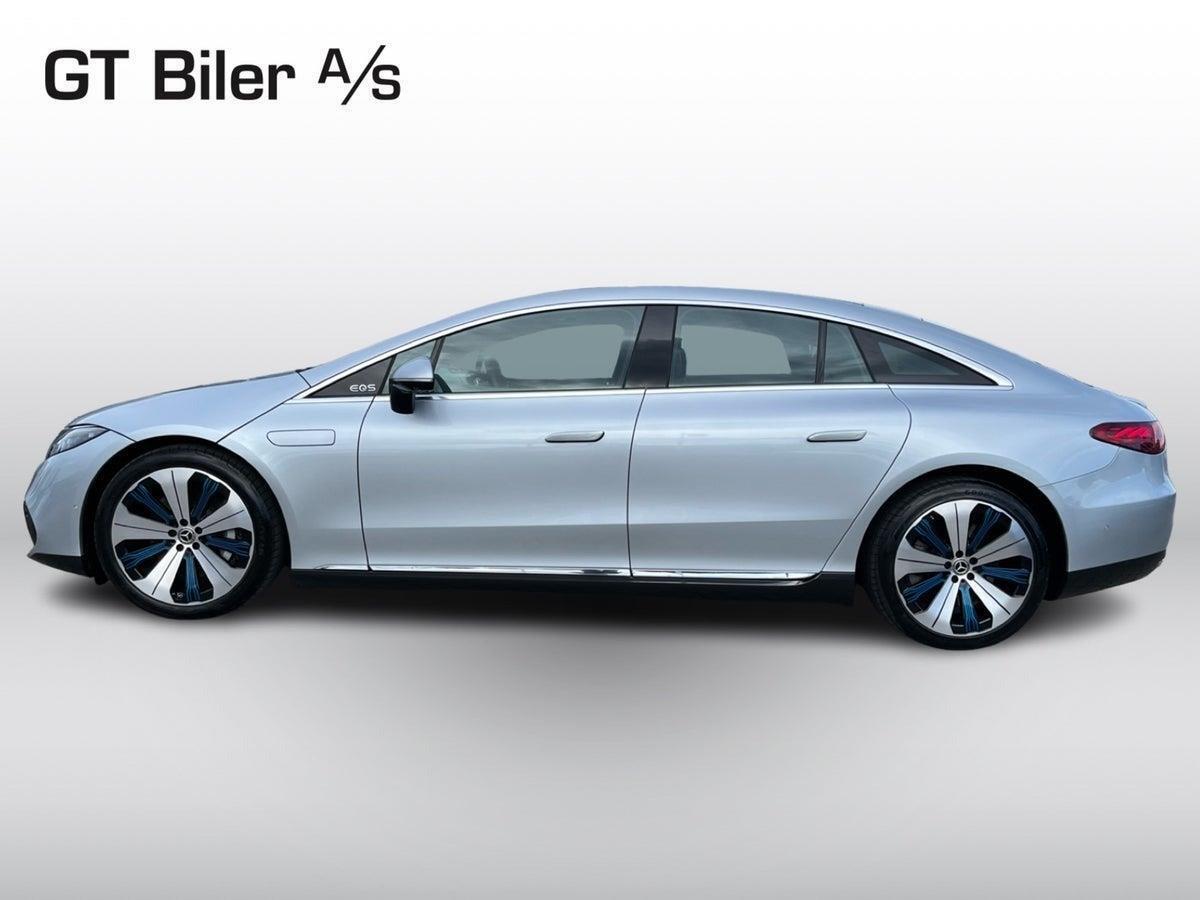 Sølv Mercedes EQS450+ fra 2022