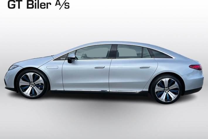 Sølv Mercedes EQS450+ fra 2022