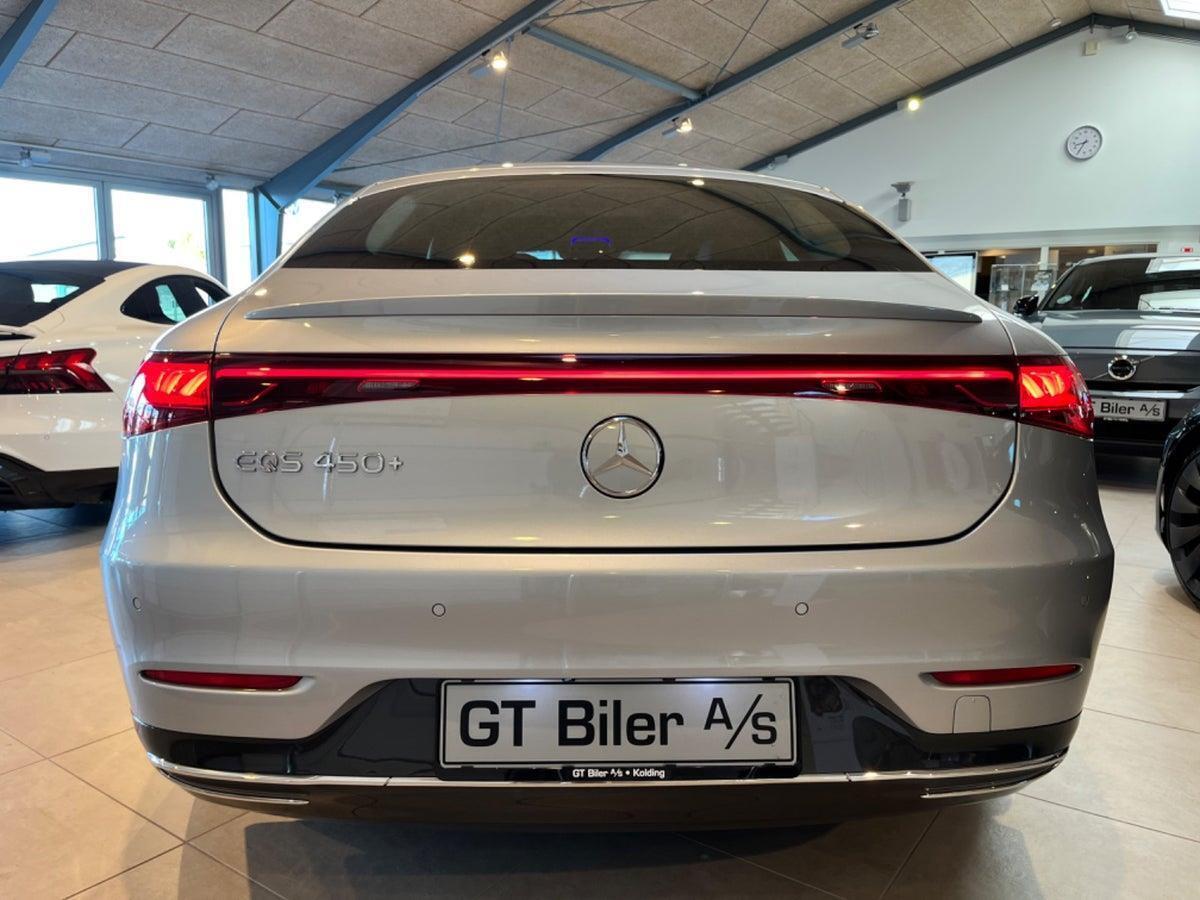 Sølv Mercedes EQS450+ fra 2022