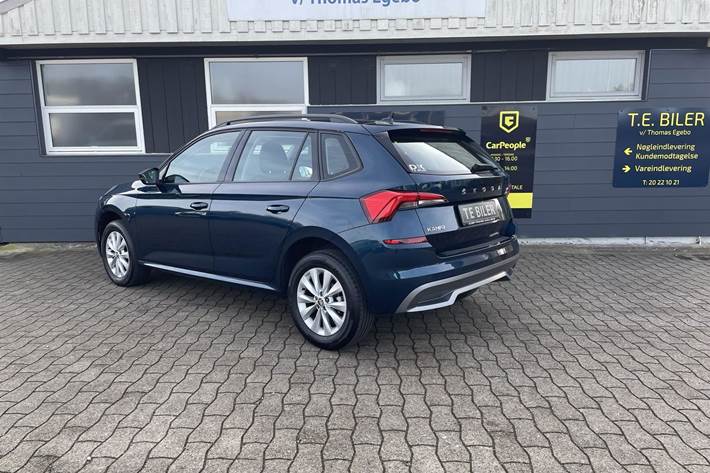 Blå Skoda Kamiq fra 2021