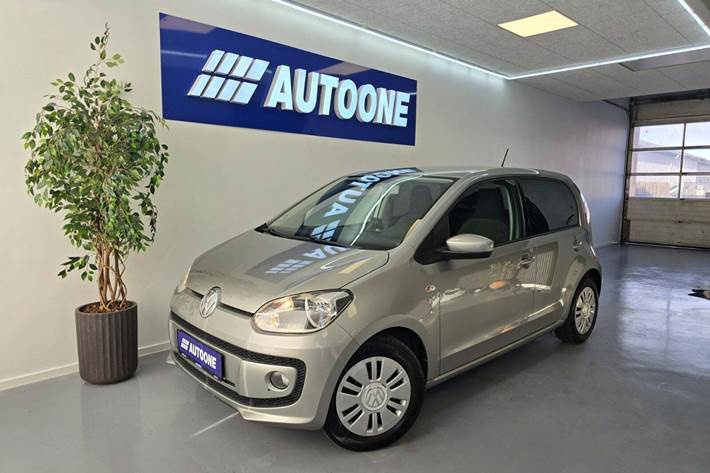 Sølv VW UP! fra 2016