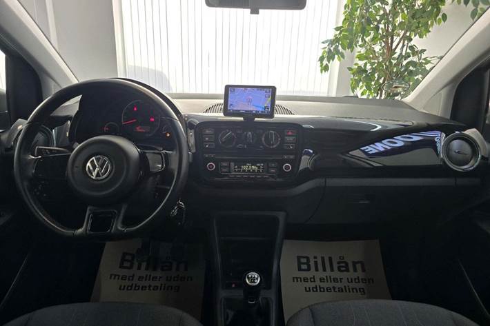 Sølv VW UP! fra 2016