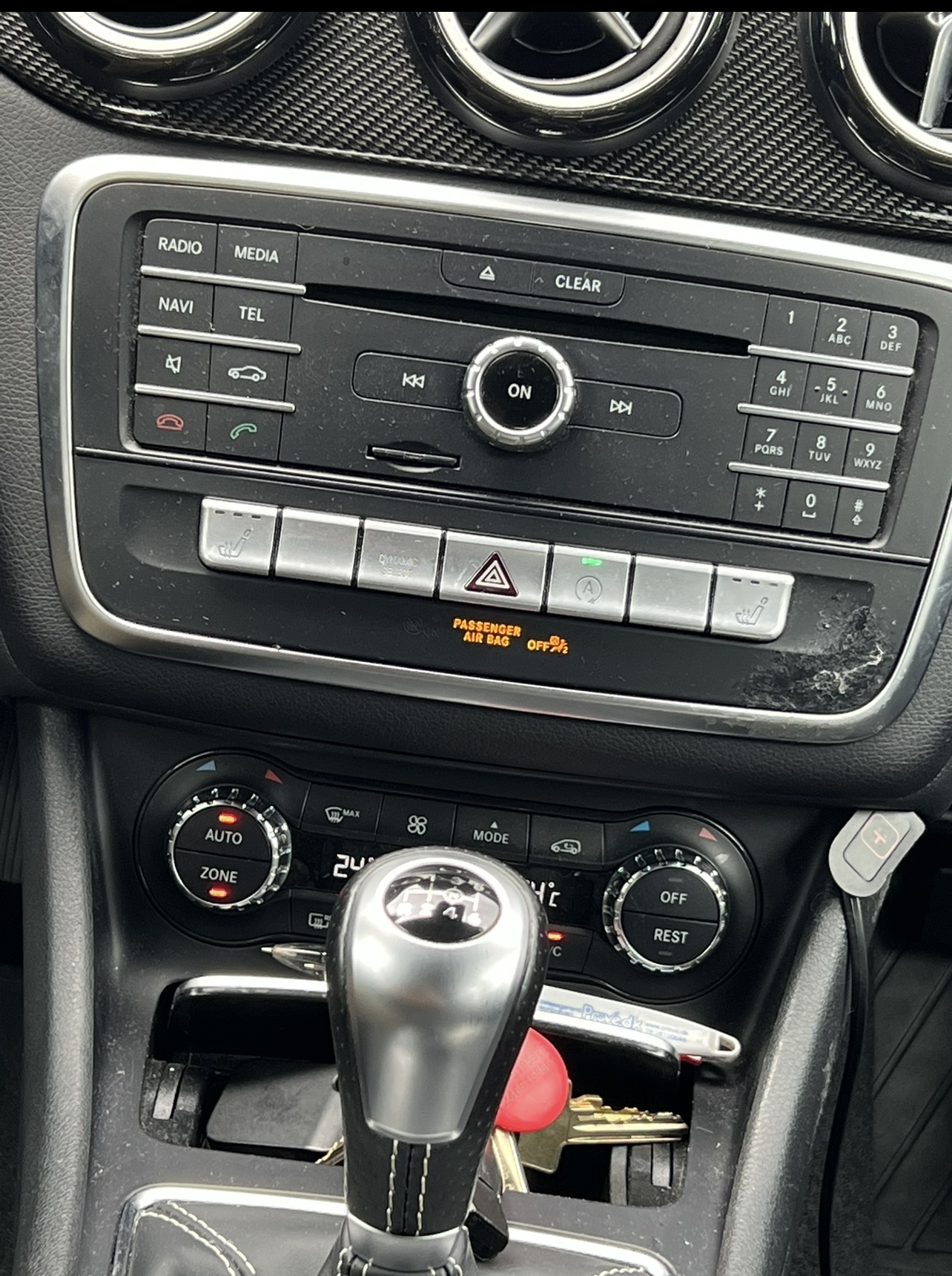 Sort Mercedes GLA200 fra 2019