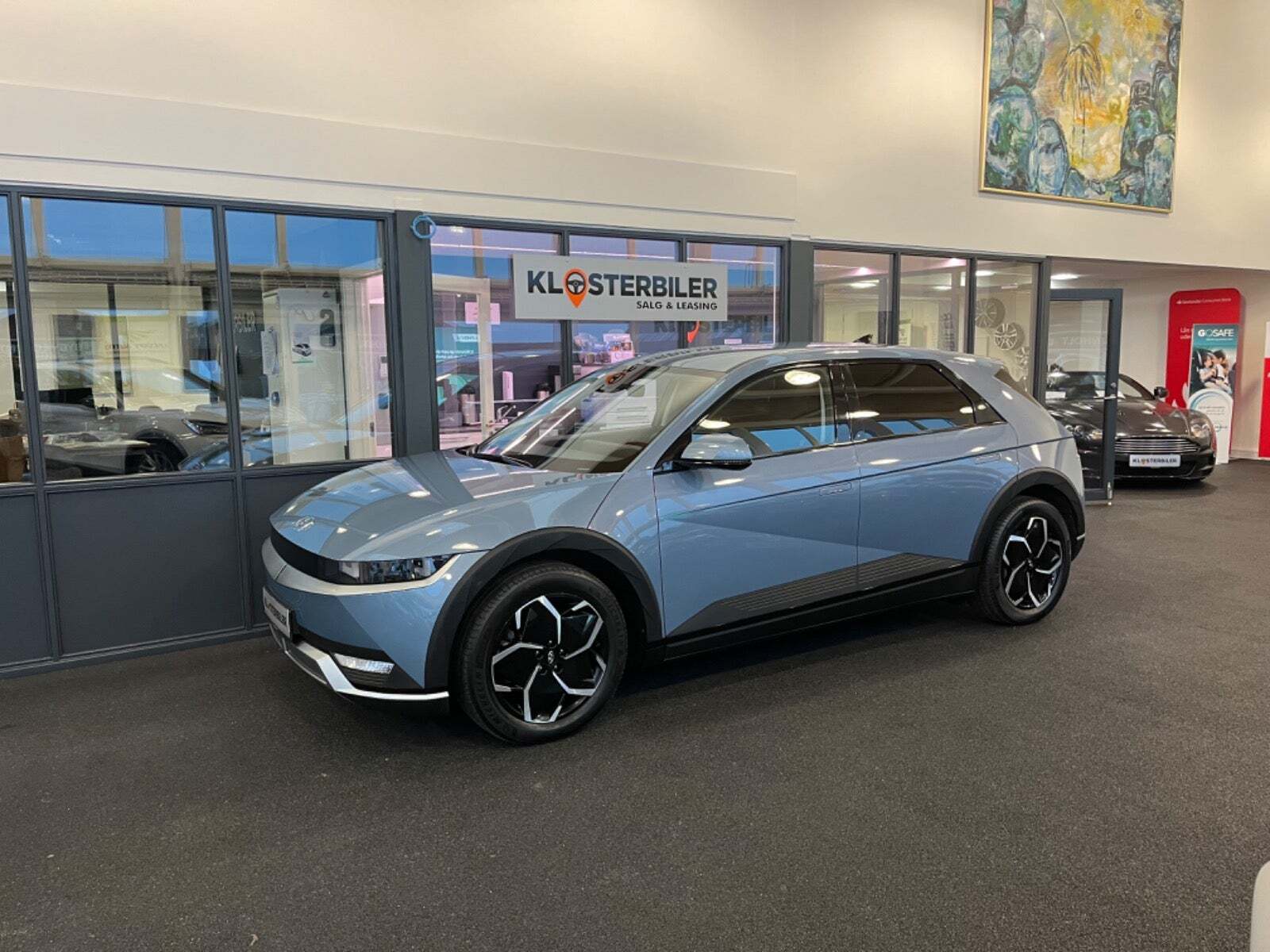 Blå Hyundai Ioniq 5 fra 2022