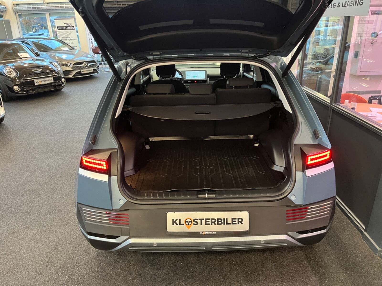 Blå Hyundai Ioniq 5 fra 2022