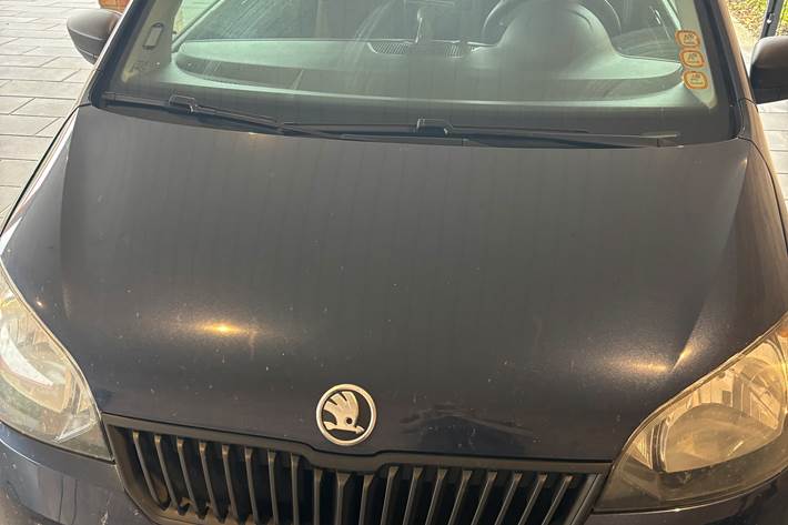 Blå Skoda Citigo fra 2014