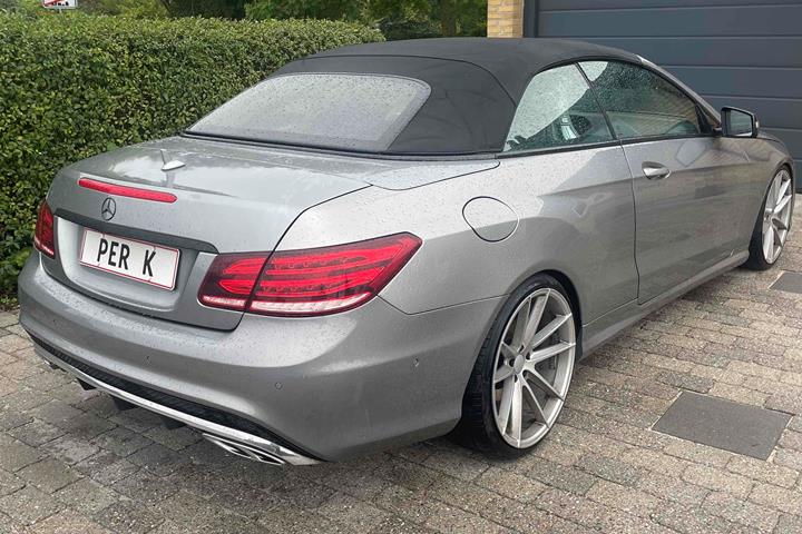 Sølv Mercedes E220 d fra 2013