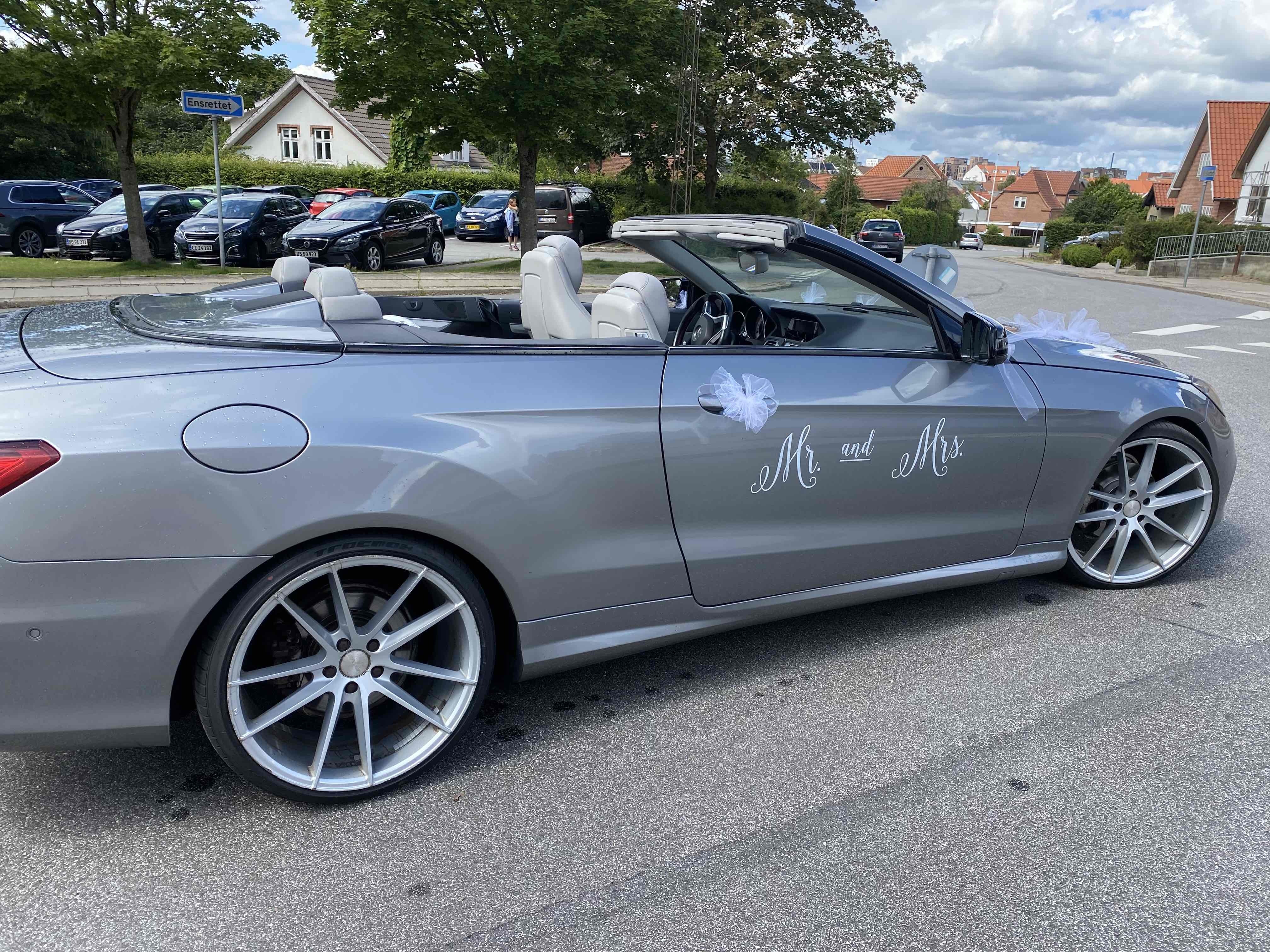 Sølv Mercedes E220 d fra 2013