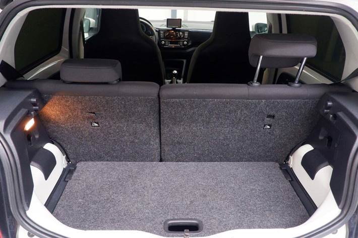 Hvid VW UP! fra 2016